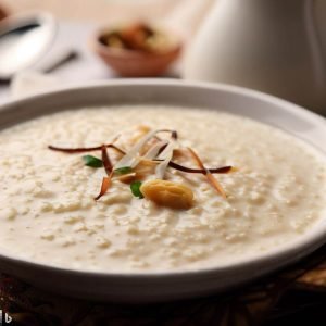Kheer- charcoal chicken- Pakistani & Indian cuisine