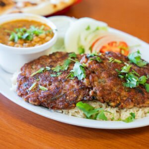 Chapli Kabab- Charcoal Chicken- Pakistani & Indian Cuisine