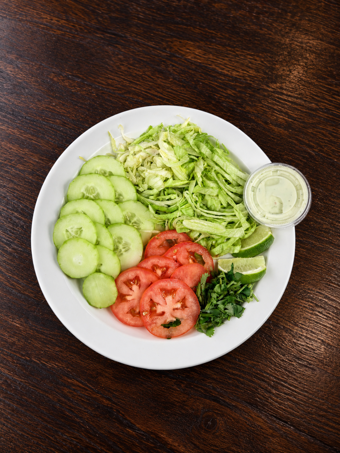 Green Salad- served at Charcoal Chicken- Pakistani & Indian Cuisine