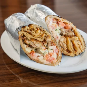Chapli-Kabab-Wrap at Charcoal Chicken- Pakistani & Indian Cuisine