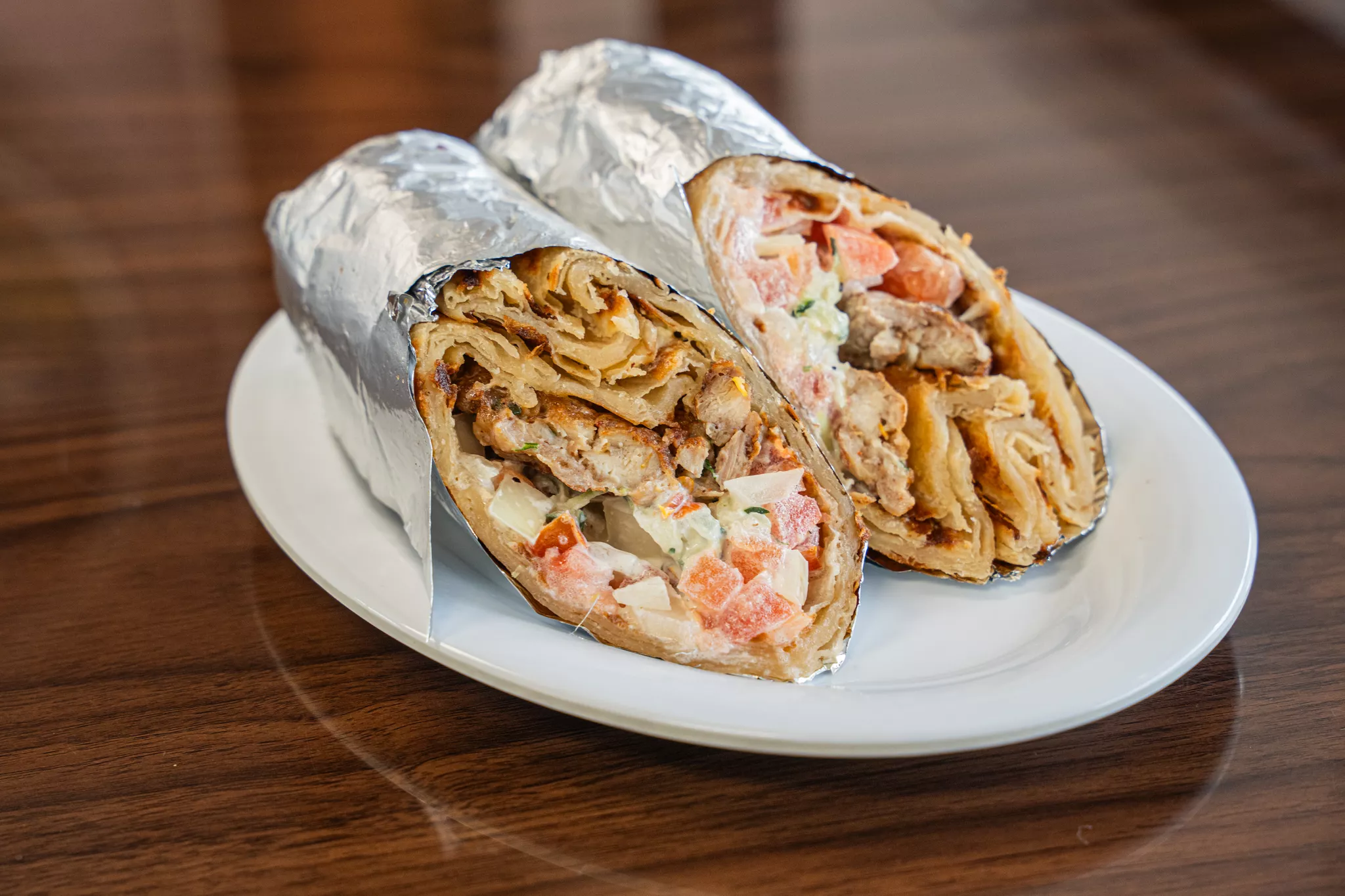 Chapli-Kabab-Wrap at Charcoal Chicken- Pakistani & Indian Cuisine